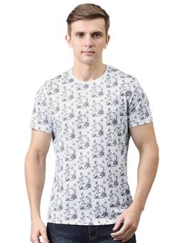 Turtle - White Printed T-Shirt