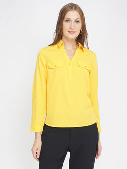Oxolloxo - Lemon Fizz Womens Solid Shirt