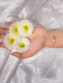 Praavy - 925 Sterling Silver Mom & Me Butterfly Bracelet In Gold P19B0271