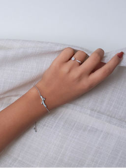 Praavy - 925 Sterling Silver Delicate Darling Bracelet P19B0279