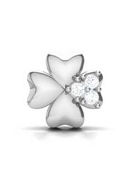 Praavy - 925 Sterling Silver Flower Bloom Bead Charm (P19C0294)