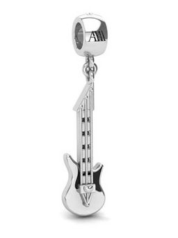 Praavy - 925 Sterling Silver Chords Of The Heart Charm (P19C0319)