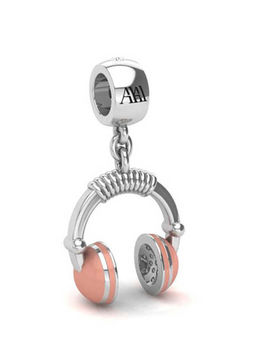 Praavy - 925 Sterling Silver Music for the Soul Charm (P19C0323)