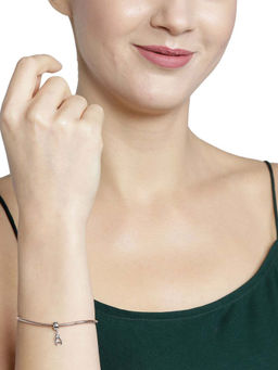 Praavy - 925 Sterling Silver Alphabet A Charm (P19C0422)