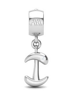 Praavy - 925 Sterling Silver Alphabet I Charm (P19C0430)