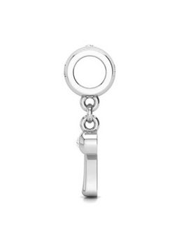 Praavy - 925 Sterling Silver Alphabet T Charm (P19C0441)