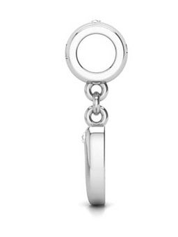 Praavy - 925 Sterling Silver Alphabet U Charm (P19C0442)