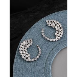 Praavy - 925 Sterling Silver Party Perfect Statement Earrings(P19E0137)