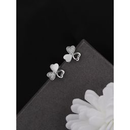 Praavy - 925 Sterling Silver Trio of Heart Earrings (P19E0154)