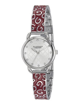 Giordano - Women's Silver Round Analog Watch