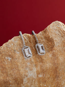 Praavy - 925 Sterling Silver Dare To Dazzle Earrings - P20E0067