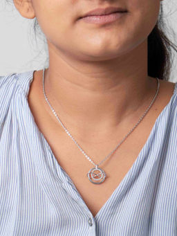 Praavy - 925 Sterling Silver Infinity Knot Necklace - P20N0005 (45)