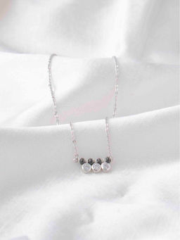Praavy - 925 Sterling Silver Drops Of Shine Necklace - P20N0037 (45)