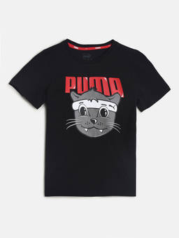 Puma - Lil Kids Black T-shirts