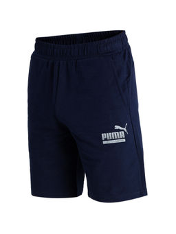 Puma - Graphic Bermudas Xiii Mens Blue Casual Shorts