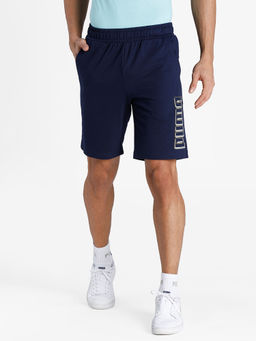 Puma - Mens Graphic 17 Mens Blue Casual Shorts