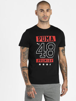 Puma - Graphic Viii Black Mens T-Shirt