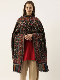 Pashmoda - Women Pure Wool Printed Shawl