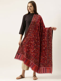 Pashmoda - Women Pure Wool Printed Shawl