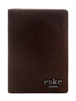 Eske - Toledo Leather Passport Case Brown