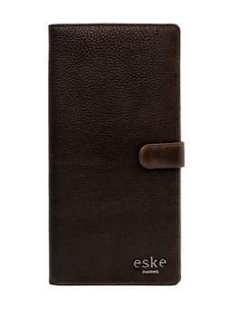 Eske - Dylan Leather Passport Case Brown
