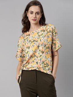 RAREISM - Yellow Printed Tops