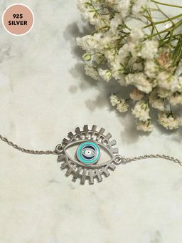 Pipa Bella by Nykaa Fashion - 925 Sterling Silver Evil Eye Bracelet