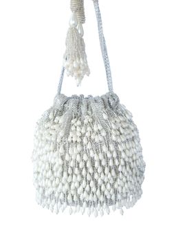 Adora By Ankita - Silver Azrah Bucket Bag