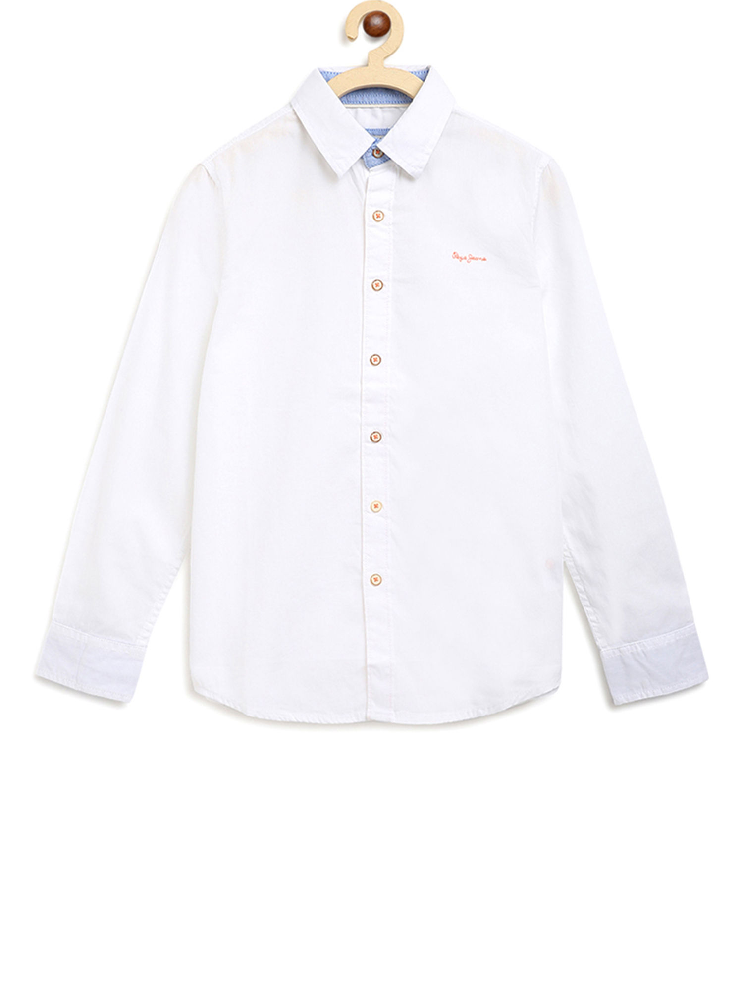 Pepe Jeans White Cotton Shirt 