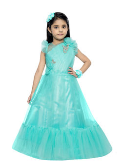 Pink Chick - Princess Gown -Aqua