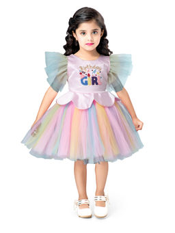 Pink Chick - Birthday Girl Frock -Pink