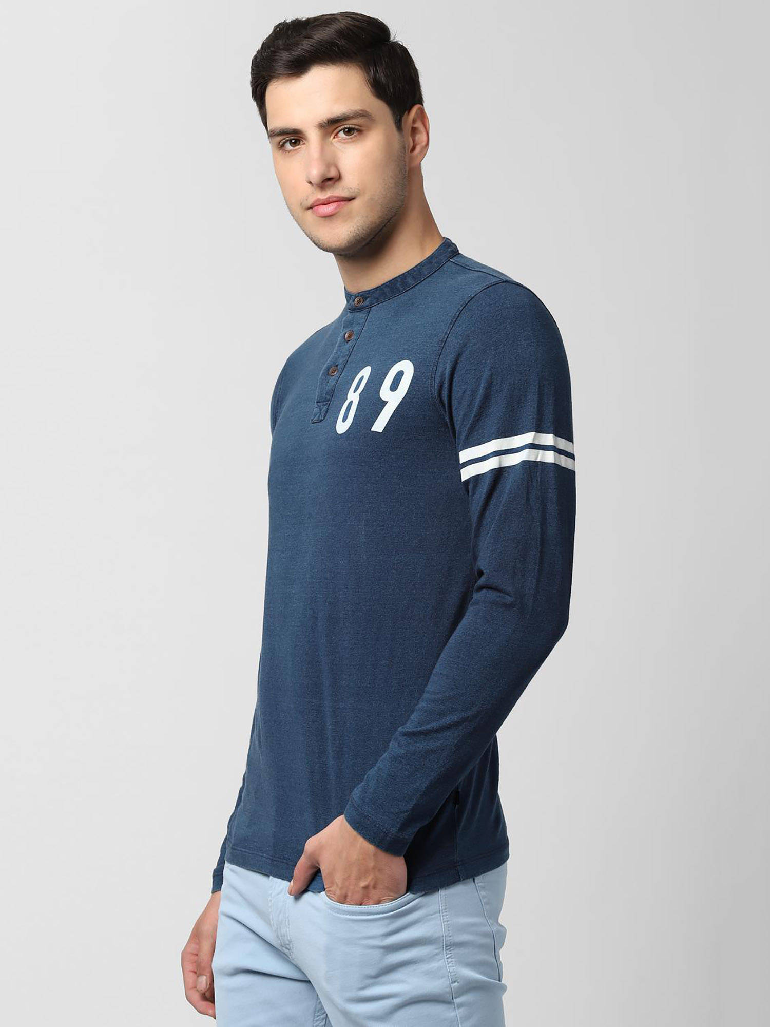 Full Sleeves Self Designed T-Shirt 