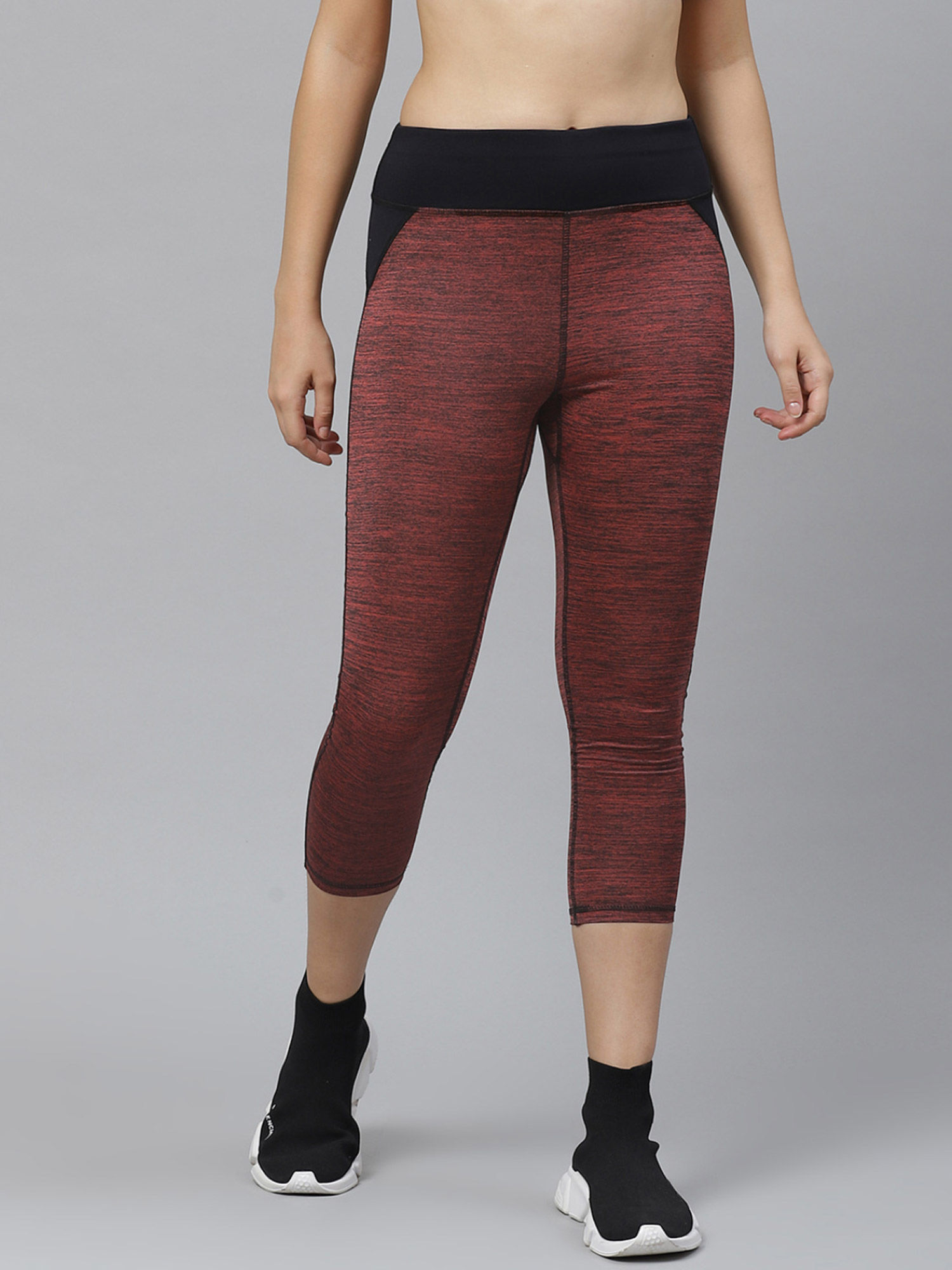 PICOT Rust Skin Fit Tights for women 