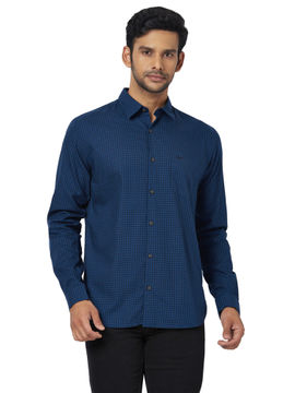 formal shirt navy blue