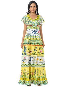 Gaya India - Embroidered Multi-Color Ayana Dress