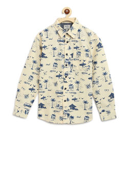 Pepe Jeans - Boys Beige Shirt