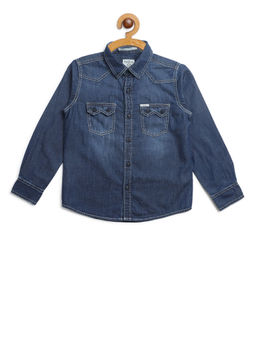 Pepe Jeans - Boys Blue Shirt