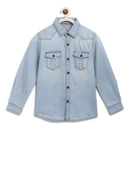 Pepe Jeans - Boys Blue Shirt