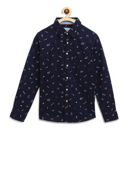 Pepe Jeans - Boys Navy Blue Shirt