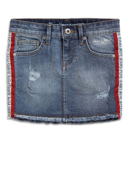 Pepe Jeans - Girls Blue Skirt