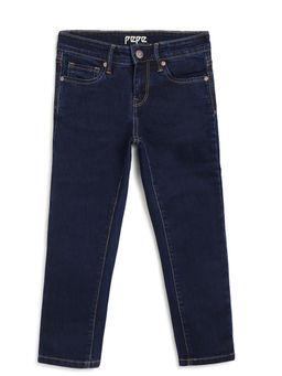 Pepe Jeans - Girls Navy Blue Jeans