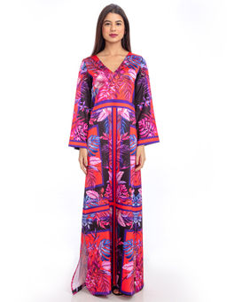 Gaya India - Multi-Color Printed Maxi Dress