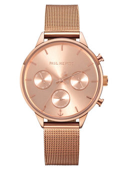 PAUL HEWITT - Everpulse 24h Indicator|Day-Date Analog Dial Color Rose Gold Womens Watch - PH-E-R-RS-4S