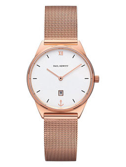 PAUL HEWITT - Praia Date Analog Dial Color White Women's Watch - PH003160