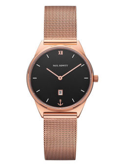 PAUL HEWITT - Praia Date Analog Dial Color Black Women's Watch - PH003161