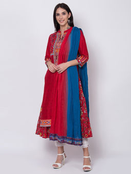 Biba - Multi-Color Solid Dupatta