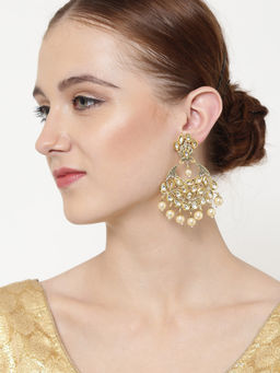 PANASH - Gold-Toned Classic Drop Earrings