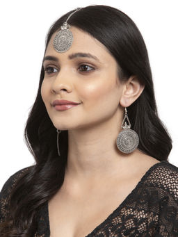 PANASH - Oxidized Silver-Plated Jewellery (Set of 2)