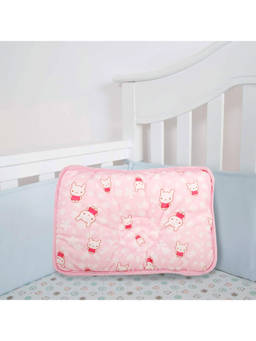 Baby Moo - Bunny Pink Baby Pillow