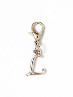 Pipa Bella by Nykaa Fashion - Silver L Initial Charm